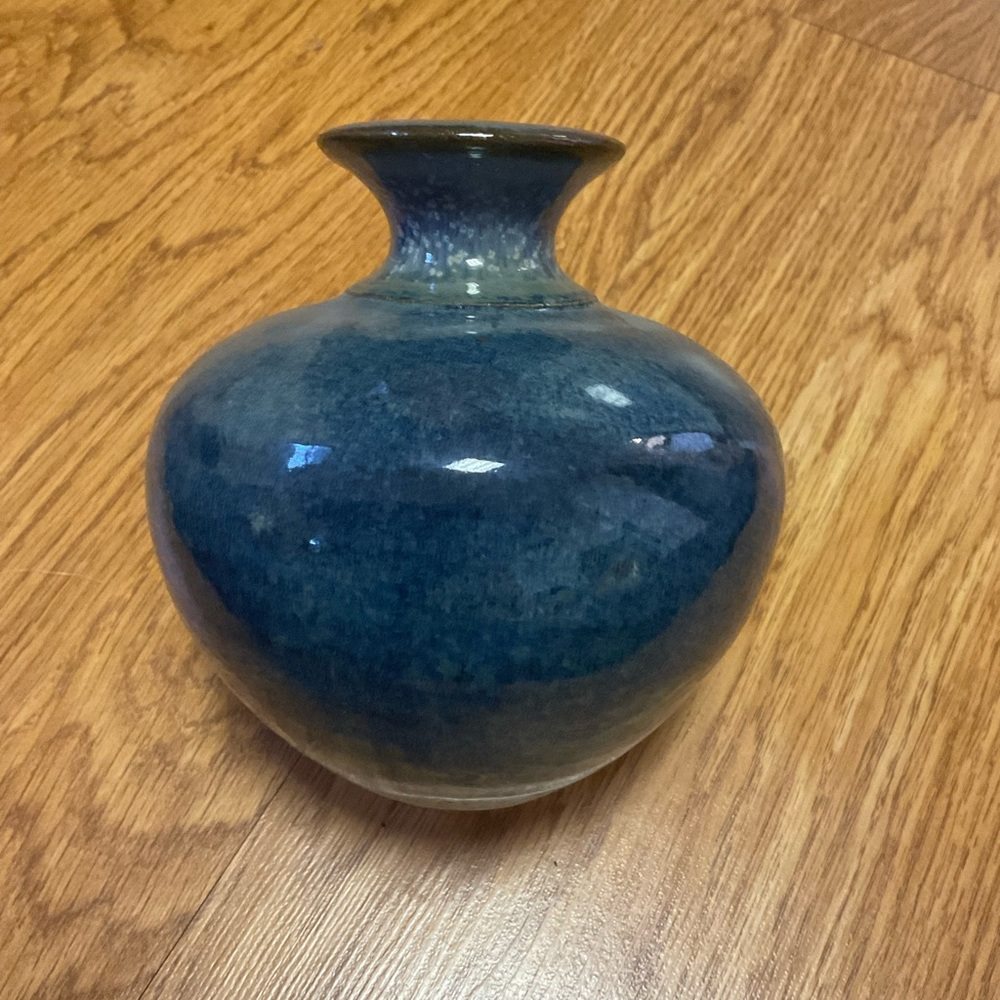 Louis Mulchay pottery vase from Ireland